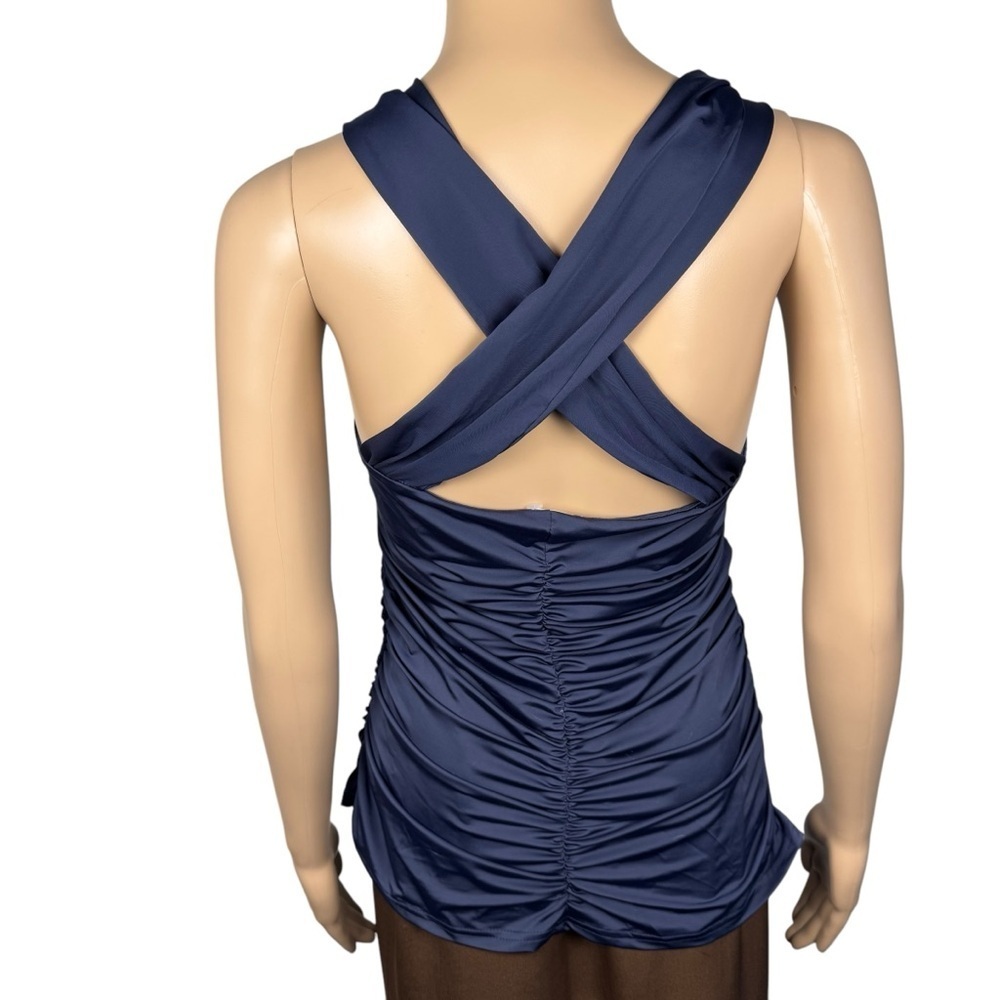 New Free People Intimately Another Round Blue Cami Top Size L - Picture 4 of 8